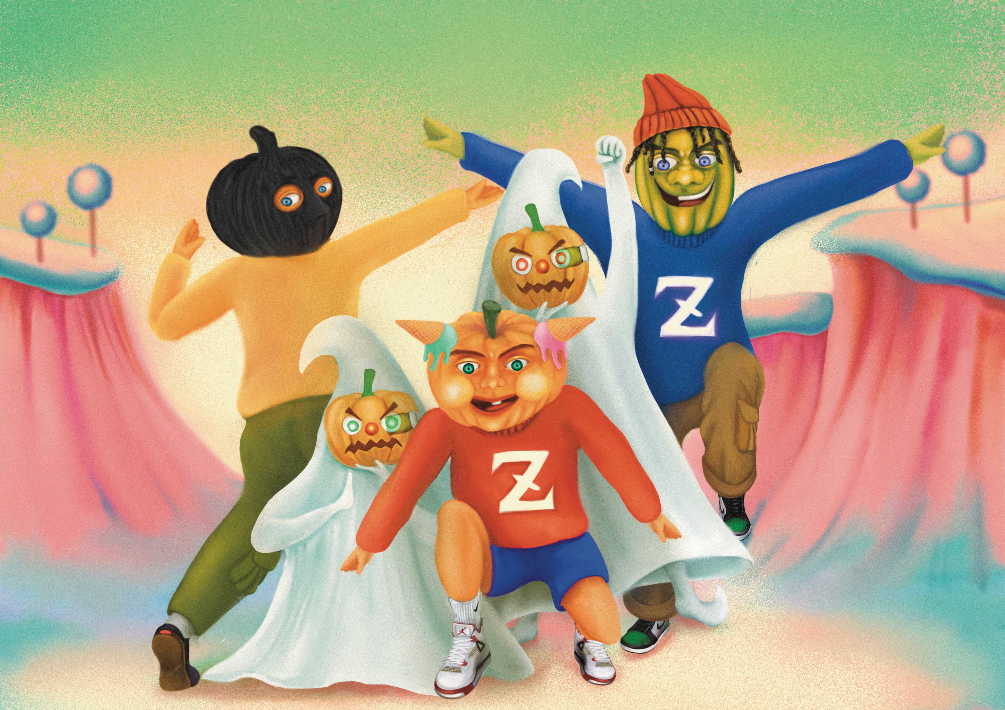 Pumpkin squadron has arrived